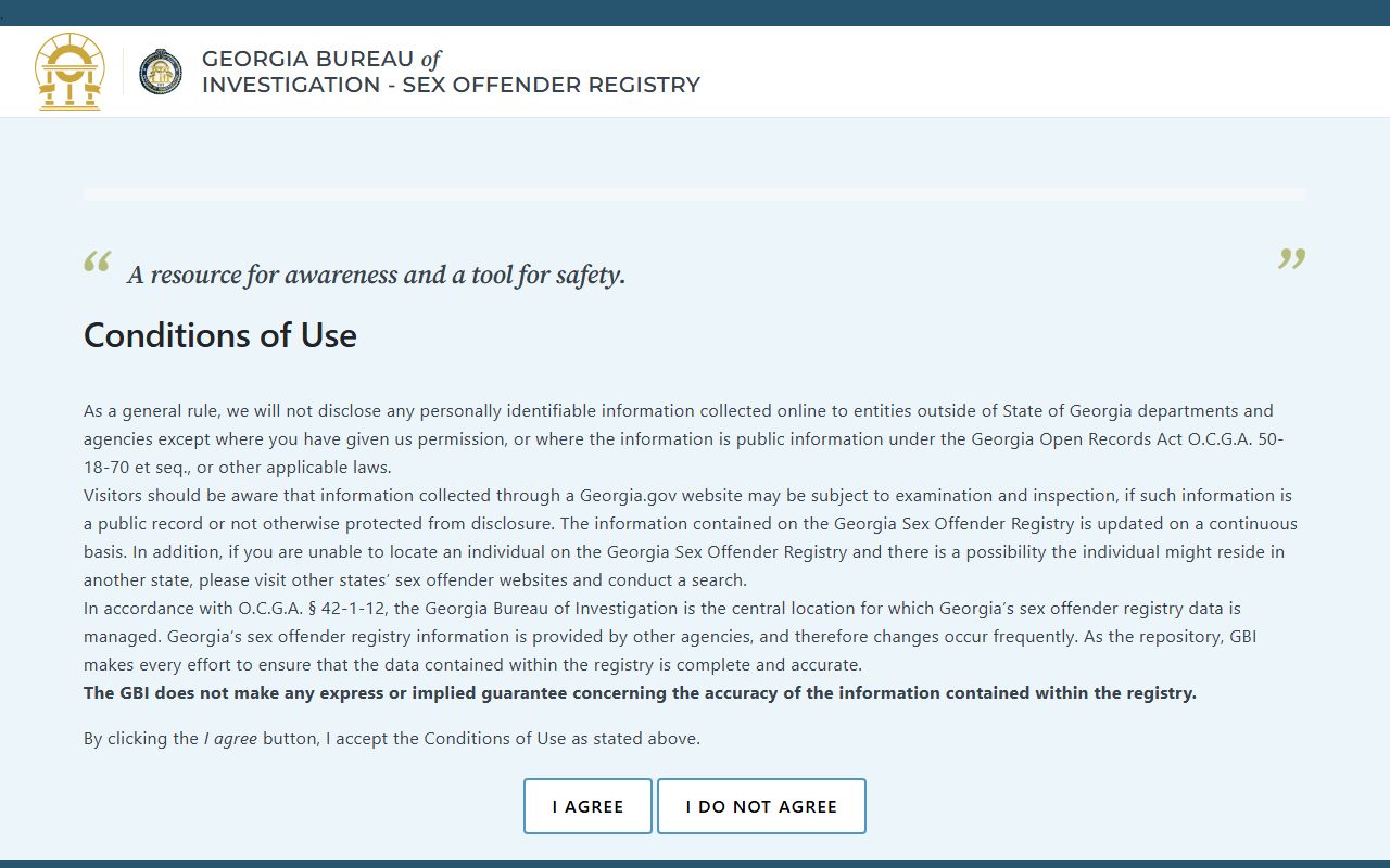 Jones County criminal court records Georgia sex offender registry