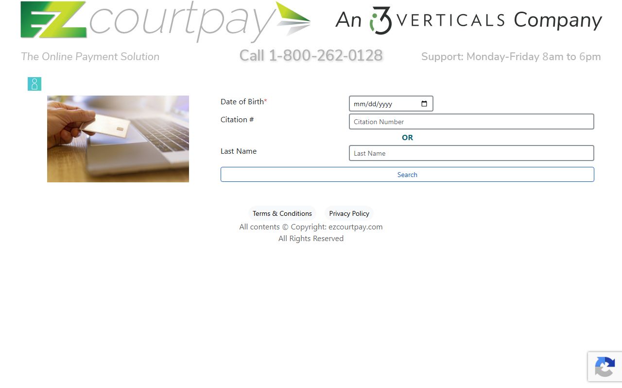 Jones County traffic court records EZCourtPay citation portal